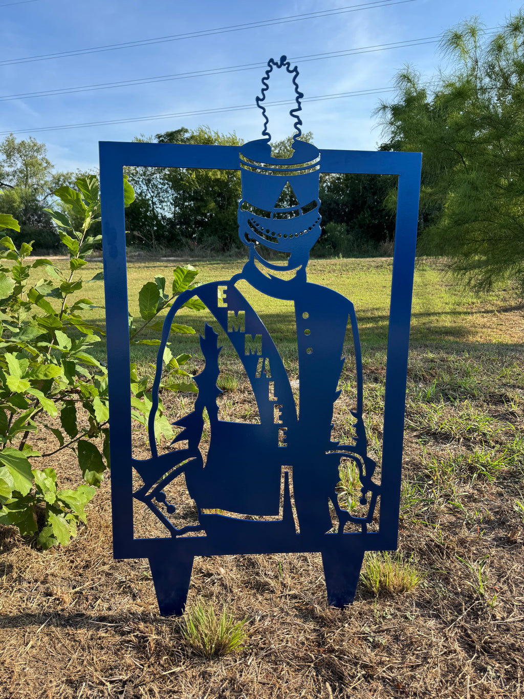 Custom School Band Yard Sign