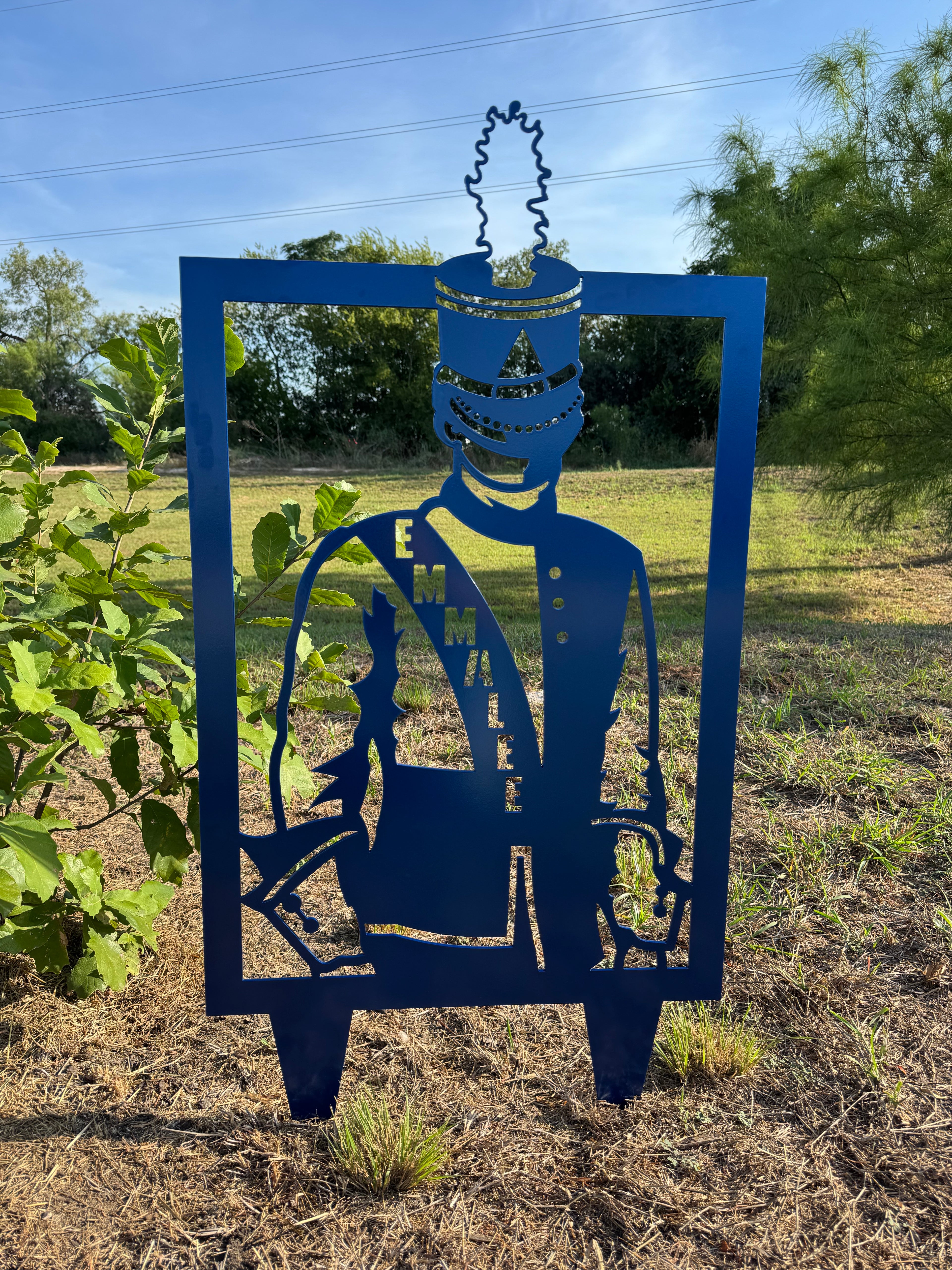 Custom School Band Yard Sign