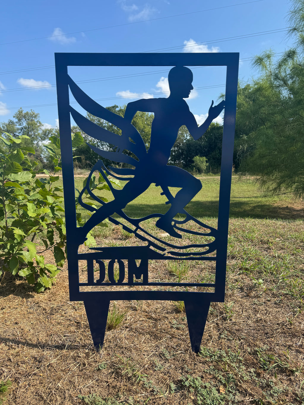 Custom Cross Country Yard Sign