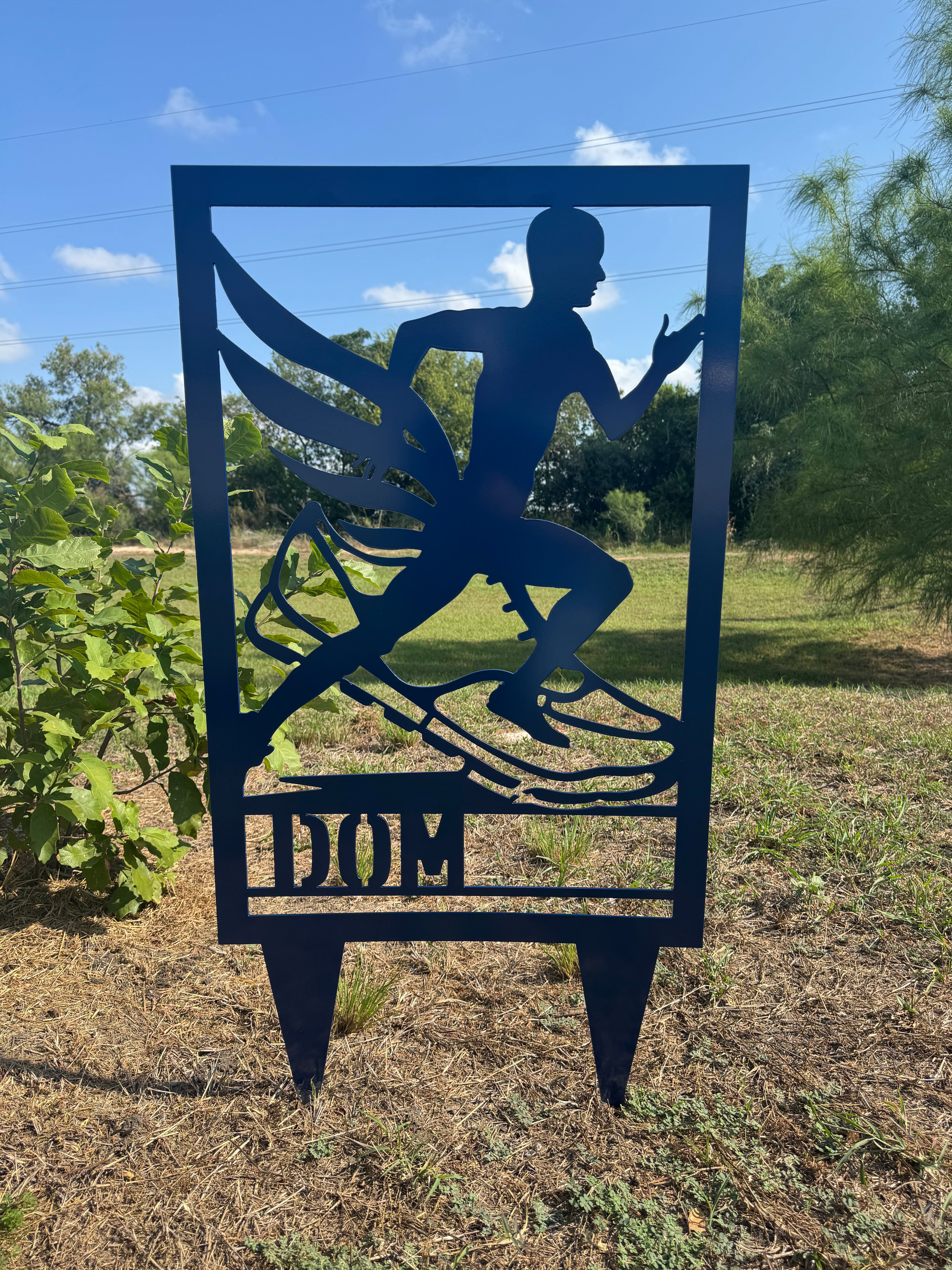 Custom Cross Country Yard Sign