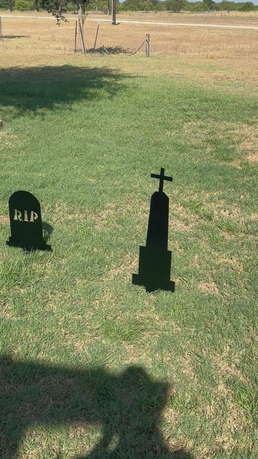 Halloween Tombstones Yard Décor , Zombie Graveyard (Set of 3)