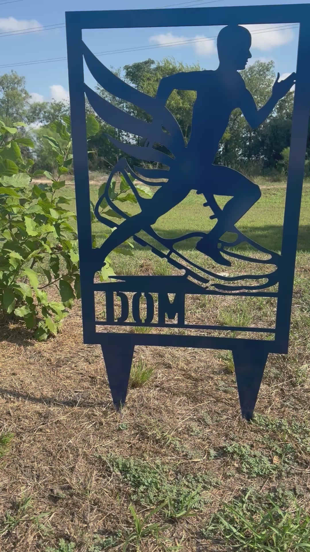 Custom Cross Country Yard Sign