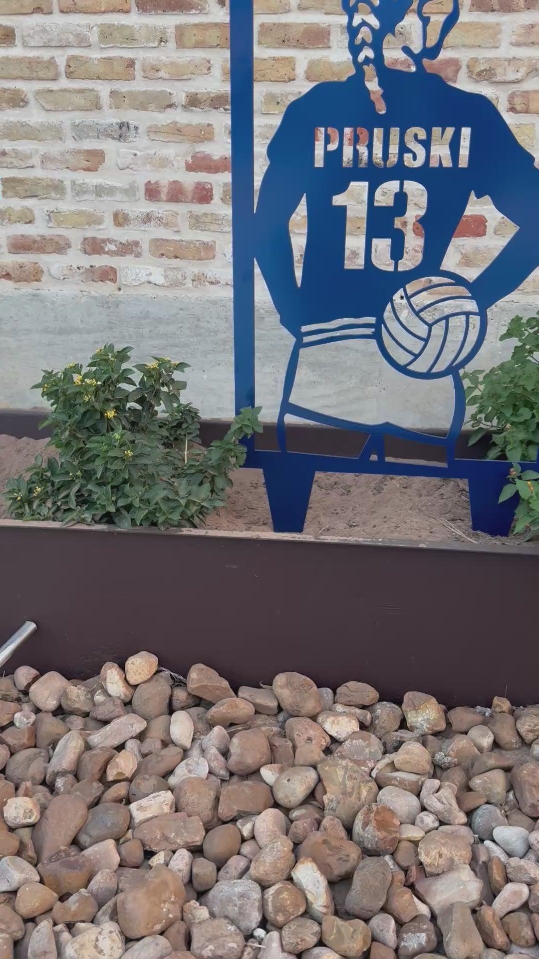 Custom Volleyball Yard Sign