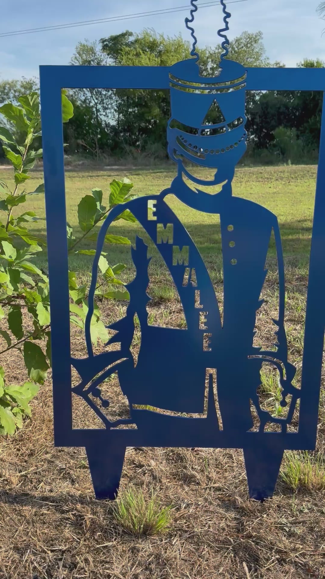 Custom School Band Yard Sign